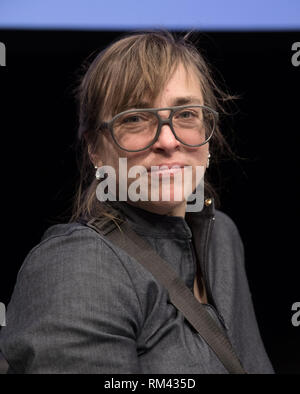 Berlin, Allemagne. Feb 13, 2019. 69e Berlinale Berlinale Shorts curator : Maike Mia Höhne. Credit : Jörg Carstensen/dpa/Alamy Live News Banque D'Images