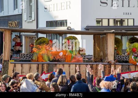 Défilé de carnaval à Bâle, Suisse Banque D'Images