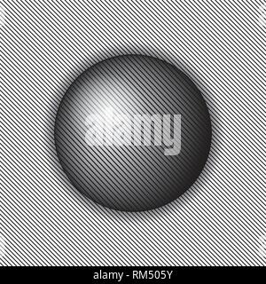 Les images dans le style Op art. fond noir et blanc. Vector illustration Illustration de Vecteur