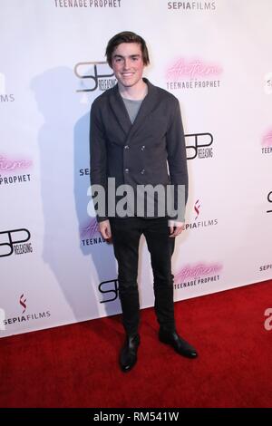 Première de "Anthem of a Teenage Prophète" tenu à la Chinoise TCL 6 cinémas à Los Angeles, Californie. Avec : Spencer Liste Où : Los Angeles, California, United States Quand : 11 Jan 2019 Credit : WENN.com Banque D'Images