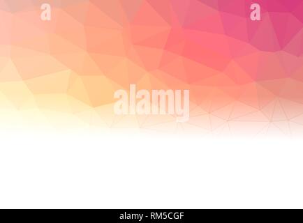 Arrière-plan de motif géométrique rouge abstrait. Fond dégradé rouge. Banque D'Images