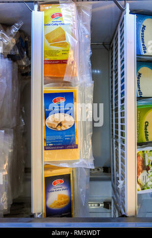 Boutique fromage, Kodaikanal, Tamil Nadu, Inde, Asie Banque D'Images