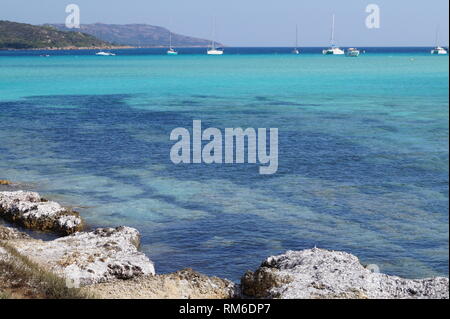 Amazing Golf de Sperone en Corse Banque D'Images