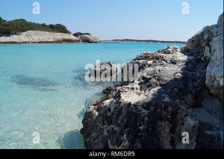 Amazing Golf de Sperone en Corse Banque D'Images