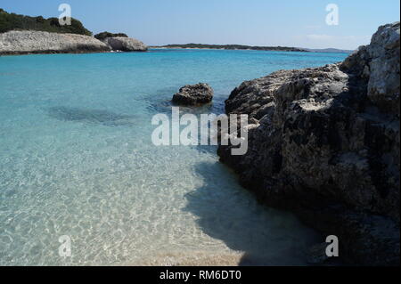 Amazing Golf de Sperone en Corse Banque D'Images