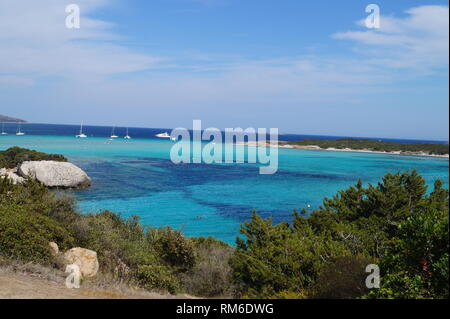 Amazing Golf de Sperone en Corse Banque D'Images