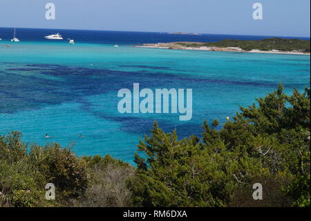 Amazing Golf de Sperone en Corse Banque D'Images