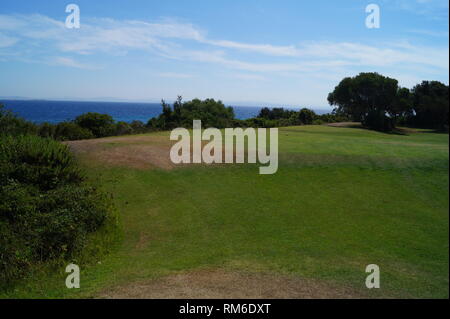 Amazing Golf de Sperone en Corse Banque D'Images