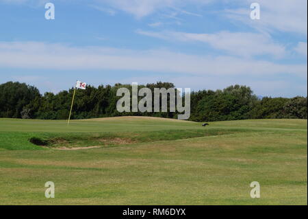 Amazing Golf de Sperone en Corse Banque D'Images