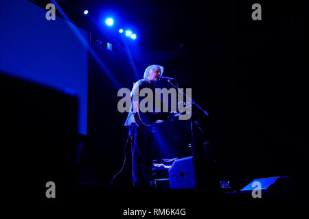 Histoires & Sonngs & acoustique Elettric c'est le nom de la tournée que Lee Ranaldo (Sonic Youth) USA - guitariste, chanteur et poète de Long Island, le fondateur de Sonic Youth mène à l'Circolo della musica de Rivoli, un concert exclusif et sans précédent (Photo par Bruno Brizzi / Pacific Press) Banque D'Images