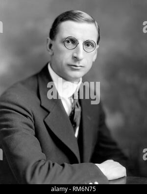 Eamon De Valera (Edward de Valera) révolutionnaire irlandais, chef de l'IRA et plus tard taoiseach et président de l'Irlande. De Valera évitée après l'exécution de l'Insurrection de Pâques 1916 parce qu'il était un citoyen des États-Unis Banque D'Images