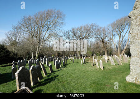 All Saints Church, Godshill, île de Wight, au Royaume-Uni. Banque D'Images