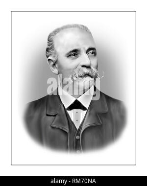 Camillo Golgi 1843-1926 Biologiste italien neuroscientifique pathologiste Banque D'Images