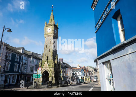 Machynlleth, Powys,Mach,county,Milieu,Pays de Galles,Welsh,UK,GO, Banque D'Images