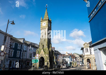 Machynlleth, Powys,Mach,county,Milieu,Pays de Galles,Welsh,UK,GO, Banque D'Images