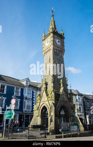 Machynlleth, Powys,Mach,county,Milieu,Pays de Galles,Welsh,UK,GO, Banque D'Images