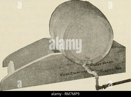 . Rapport annuel du New York State College of Agriculture de l'Université Cornell et le poste de l'expérience agricole. New York State College of Agriculture ; l'Université de Cornell. Poste de l'expérience agricole, Agriculture -- New York (État). Fig. 25.-un bon incubateur cave dans la pièce, un arrangement qui n'autorise pas les projets directs pour atteindre les incubateurs. Il est également recommandé de placer des rideaux de mousseline sur les fenêtres qui restent ouvertes en permanence, les autres fenêtres offrant la plus grande partie de la lumière. Ce dernier peut être protégé dans le cas où le soleil brille à travers sur les incubateurs ou affecte Banque D'Images