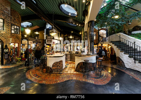 Village Hundertwasser à Vienne, Autriche Banque D'Images