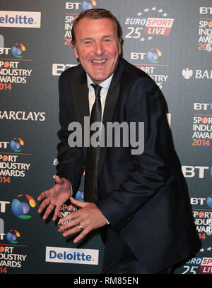 Londres, Royaume-Uni, 8 mai 2014 Sport Industry Awards 2014 BT, Battersea Evolution, Battersea Park, Londres - La photo montre des arrivées : Phil promenade Tufnell Banque D'Images