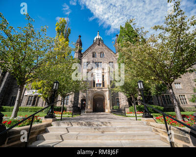 Toronto, le 29 SEPT : la belle Trinity College de l'Université de Tornoto le Sep 29, 2018 à Toronto, Canada Banque D'Images