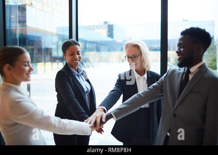 Partenaires réussie Banque D'Images