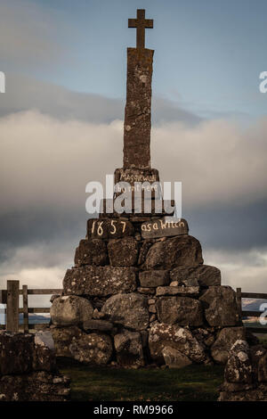 Mémorial du mur de Maggie, Perthshire, Écosse Banque D'Images