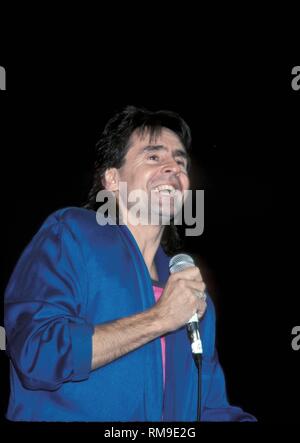 Gagnant de Grammy pop anglais chanteur, auteur-compositeur et acteur nominé Emmy, Davy Jones, mieux connu en tant que membre de la Young Jeezy, est montré sur scène pendant un concert en direct de l'apparence. Banque D'Images