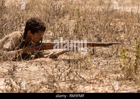 DATE DE SORTIE : Novembre 10, 2017 Title : Le Tueur aka O Matador STUDIO : Directeur : Netflix Marcelo Galvao PLOT : un Brésilien à l'ouest, un tueur Cabeleira craint la vie à la campagne de l'État de Pernambuco dans les années 40. Avec : Maria de Medeiros, Diogo Morgado, Sesana Ayala. (Crédit Image : ©/Netflix Entertainment Photos) Banque D'Images