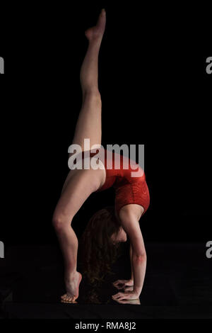 Contorsion tirez avec le groupe DEPAC à Canonsburg, PA Banque D'Images