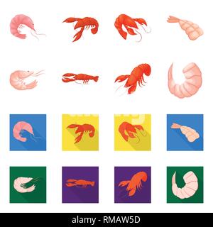 ,Crevettes,homard,écrevisses bouillies,rouge,créature sous-marine,,restaurant,frais,,atlantique mascot,standard,plage,cuits,aquatiques,luxe,apéritif,océan,viande,la délicatesse,crevettes,crabe,alimentaire,fruits de mer,animal,set,icône,,illustration,collection,isolé,design,graphisme,élément,signe, vecteurs vecteur , Illustration de Vecteur