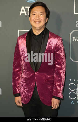 Assister à la 24e conférence annuelle de l'célébrités Prix du choix critique les arrivées à Barker Hanger à Santa Monica. En vedette : Ken Jeong Où : Los Angeles, California, United States Quand : 13 Jan 2019 Crédit : Brian à/WENN.com Banque D'Images