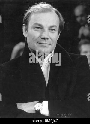 Klaus Maria Brandauer (né 1944), un acteur et réalisateur allemand. Banque D'Images