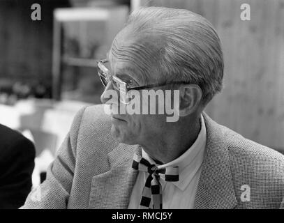 William Num Lipscomb Jr., lauréat du Prix Nobel de chimie en 1976 lors de la rencontre annuelle de l'lauréats du Prix Nobel à Lindau. Banque D'Images