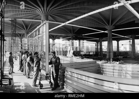 Salon international du Travail, Turin, Piémont, Italie 1961 Banque D'Images