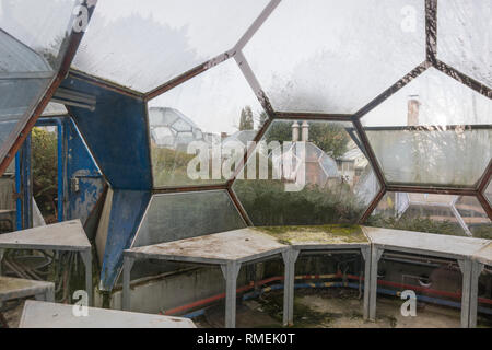 Les serres abandonnées à l'urbex abandon location en Allemagne Banque D'Images