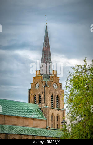 Halmstads Saint Nicholas church dans la région de Suède Halland. Banque D'Images