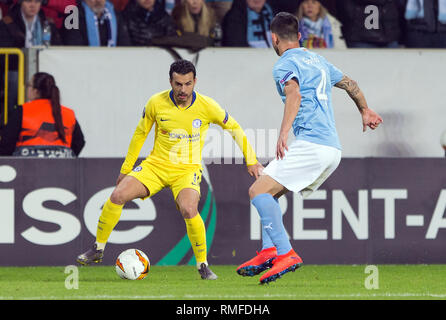 Malmö, Suède. Feb 14, 2019. La Suède, Malmö, 24 février 2019. Pedro (11) du Chelsea FC vu au cours de la Ligue Europa ronde de 32 match entre Malmö FF et Chelsea FC au Swedbank Stadion à Malmö. (Photo crédit : Gonzales Photo/Alamy Live News Banque D'Images