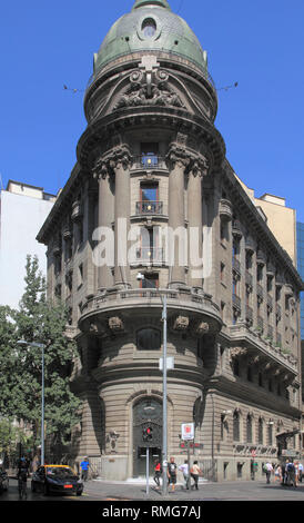 Le Chili, Santiago, Bolsa de Comercio, Banque D'Images