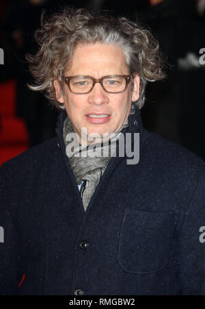 Dec 10, 2015 - Londres, Angleterre, Royaume-Uni - 'Les huit haineux' première européenne, Odeon Leicester Square - La photo montre des arrivées : Dexter Fletcher Banque D'Images