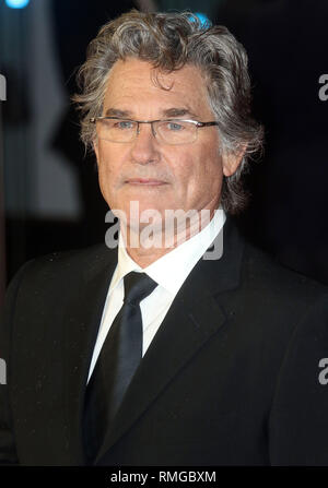 Dec 10, 2015 - Londres, Angleterre, Royaume-Uni - 'Les huit haineux' première européenne, Odeon Leicester Square - La photo montre des arrivées : Kurt Russell Banque D'Images