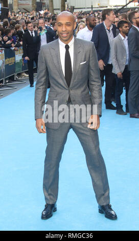 Jun 09, 2015 - Londres, Angleterre, Royaume-Uni - 'Entourage' première européenne, Vue West End, Leicester Square - La photo montre des arrivées : Thierry Henry Banque D'Images