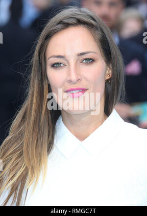 Jun 09, 2015 - Londres, Angleterre, Royaume-Uni - 'Entourage' première européenne, Vue West End, Leicester Square - La photo montre des arrivées : Francesca Newman Banque D'Images