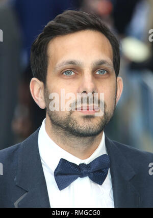 Jun 09, 2015 - Londres, Angleterre, Royaume-Uni - 'Entourage' première européenne, Vue West End, Leicester Square - La photo montre des arrivées : Dynamo Banque D'Images