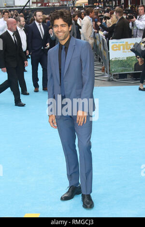 Jun 09, 2015 - Londres, Angleterre, Royaume-Uni - 'Entourage' première européenne, Vue West End, Leicester Square - La photo montre des arrivées : Adrian Grenier Banque D'Images