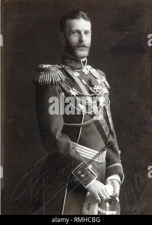 Le Grand-duc Sergueï Aleksandrovitch de Russie (1857-1905). Photographie de la gélatine d'argent Banque D'Images