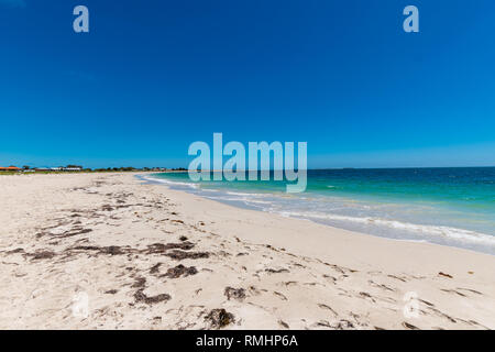 Belle plage blanche de Jurian Bay, Australie occidentale Banque D'Images