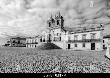 Nazaré, Portugal - 12 février 2018 - Santuário de Nossa Senhora da Nazaré (Sanctuaire de Notre Dame de Nazaré) Banque D'Images