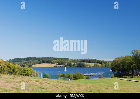 Lac de Vassivière dans le Limousin Banque D'Images