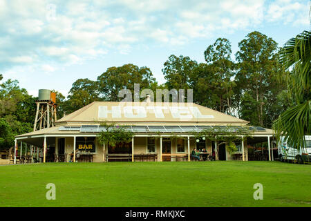 Hôtel à Boreen Point, Queensland, Australie Banque D'Images