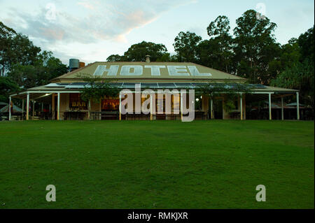 Hôtel à Boreen Point, Queensland, Australie Banque D'Images